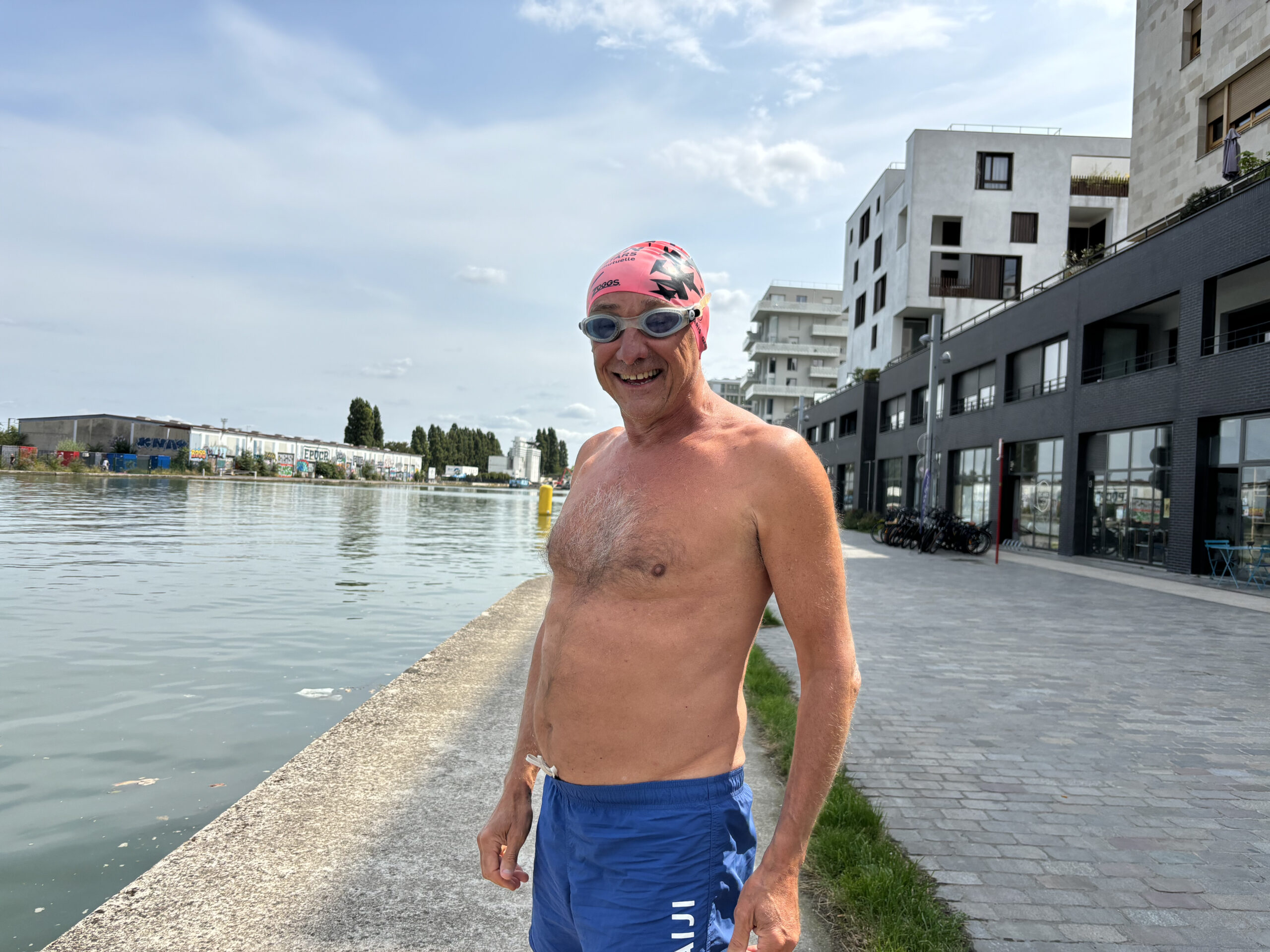 L’homme-grenouille du canal